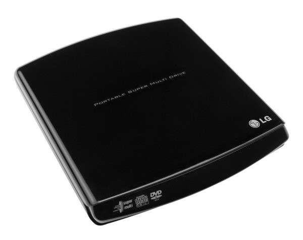 LG Slim External DVD Writer USB2.0 10xDVD/24xCD