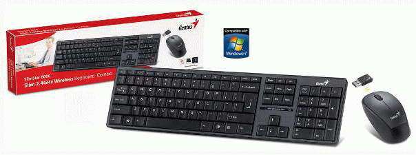 Genius Slimstar 8000 Wireless combo pack 2.4Ghz