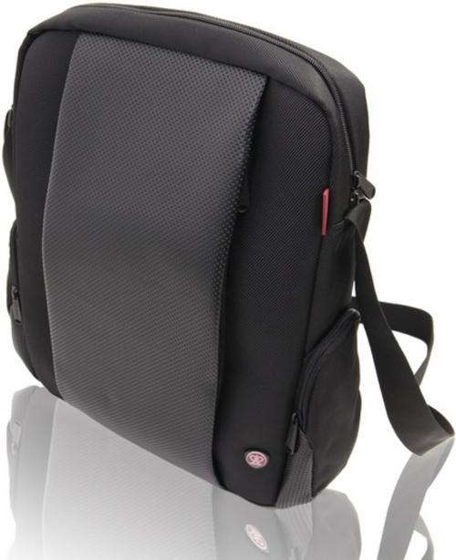 PRESTIGIO Notebook bag (Carrying Case 14.1"- Black/Red,)