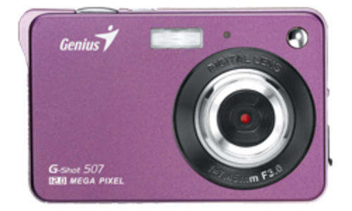 Genius RS, G-Shot 507 12MP Camera 8X Digital Zoom 2.7" LCD