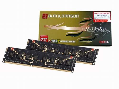 GEIL Black Dragon DDR3 SDRAM 2x4GB 1600MHz PC3-12800