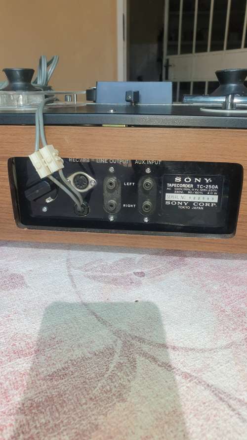 Sony reel to reel tape recorder player