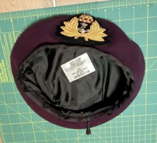 SADF NAVAL OFFICER BERET, buyer pay PostNet