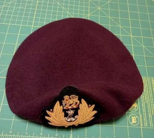 SADF NAVAL OFFICER BERET, buyer pay PostNet