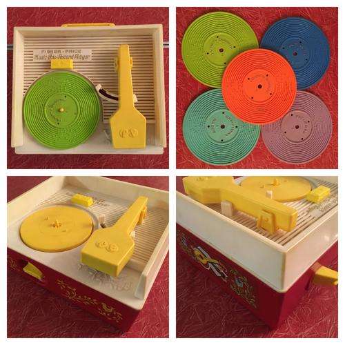 Vintage Fisher Price Record Player