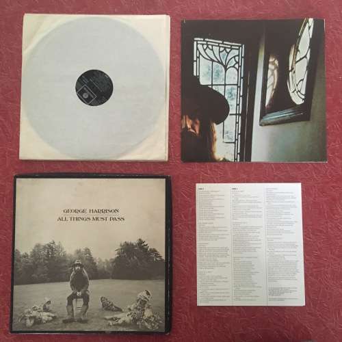 George Harrison - All Things Must Pass 2xLP Box set with Poster