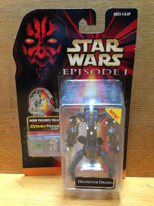 Star Wars Episode 1 'Destroyer Droid' Action Figure. NOC