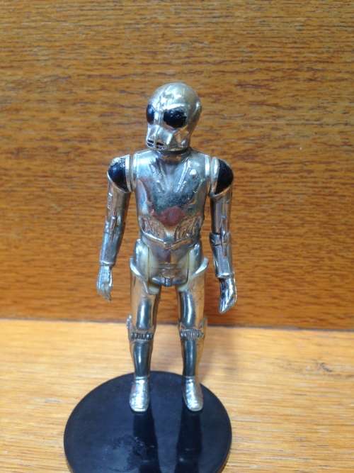 Vintage Star Wars Figurine with Base