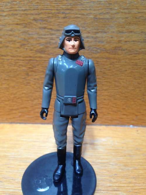 Vintage Star Wars Figurine with Base