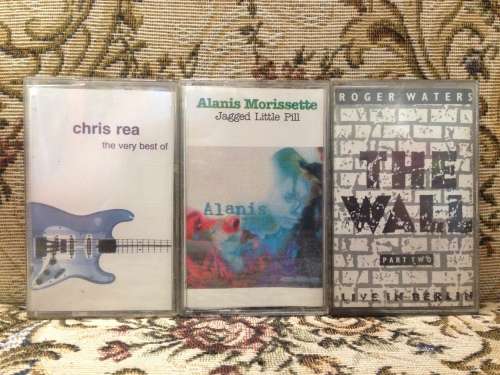 3x Vintage Cassette Tapes