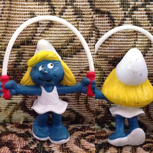 Vintage Smurf Toy