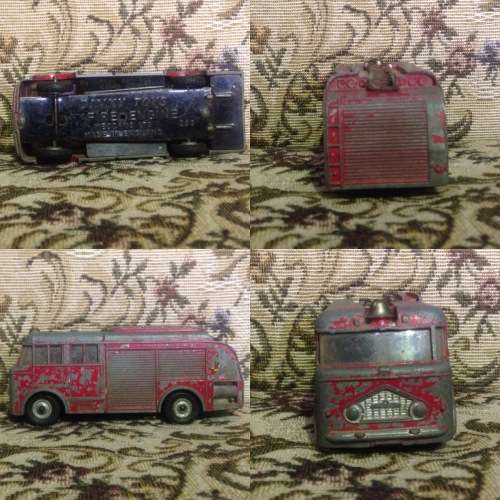 Vintage 'Dinky Toys' Metal Fire Engine Toy