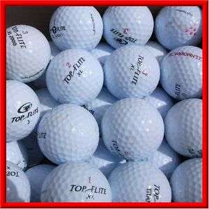 15 Top Flght Balls And 10 mixed Balls All in Good Condition