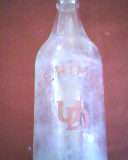 STERI MILK GLASS BOTTLE. BOTTLED BY UNITED DAIRIES CO-OP. PORT ELIZABETH.