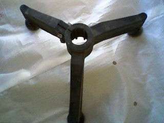 2 X ADJUSTABLE 3 LEGGED FEET FOR OFFICE CHAIRS OR TABLE OR UMBRELLA,