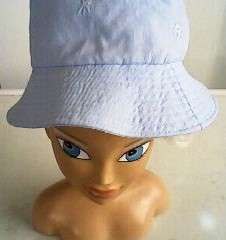 POWDER BLUE HAT.