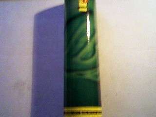 RARE J & B CONTAINER. GREEN. 8cm X 34cm HIGH.