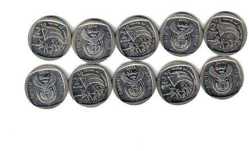 10 X R2.00 FREEDOM COINS.