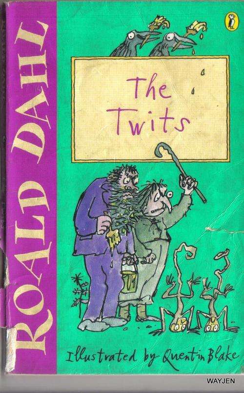 ROALD DAHL. THE TWITS. A PUFFIN PAPERBACK.