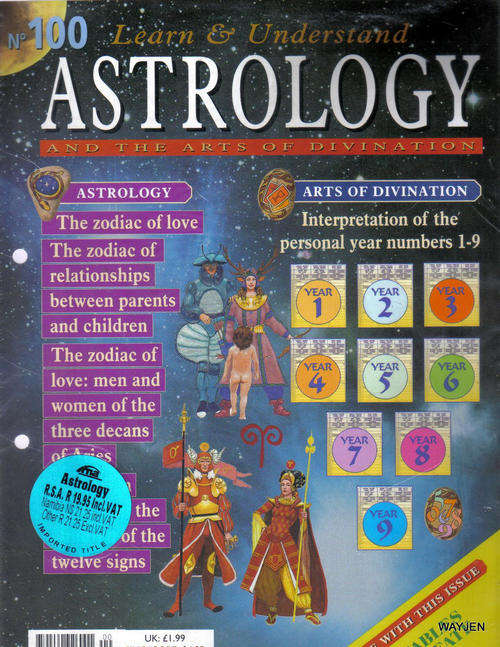 LEARN AND UNDERSTAND ASTROLOGY NO.100. WITH TABLES OF FATE VI INSIDE.
