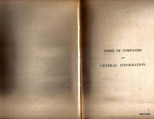 "The Financial Statistical and General History Of the Gold and Other Companies Of Witwatersrand.