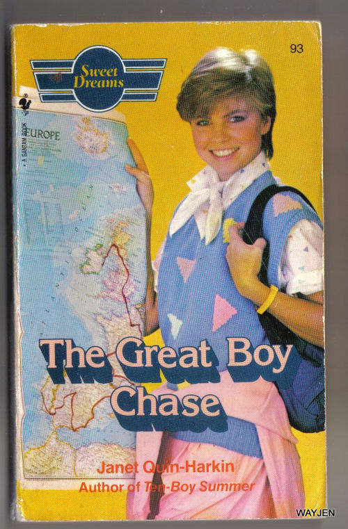 SWEET DREAMS. THE GREAT BOY CHASE. SOFT COVER. 182 PAGES. SLIGHT WEAR.