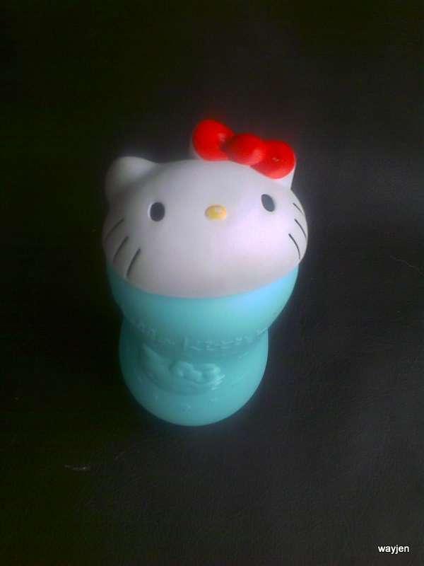 HELLO KITTY! BUBBLE BATH BOTTLE. EMPTY.