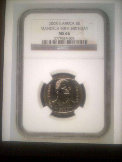 NGC ERROR 2000 SMILEY R5 CAPSULED IN 2008 HOLDER - MS66