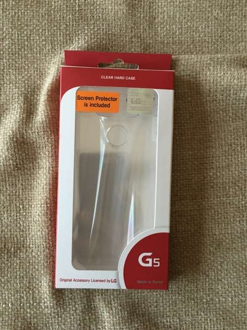LG G5 original hard case cover with screen guard