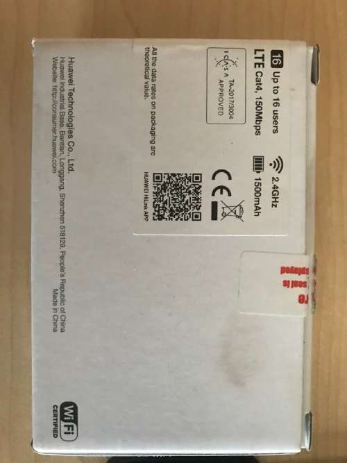 Huawei Mobile WiFi router - R1099 Retail price