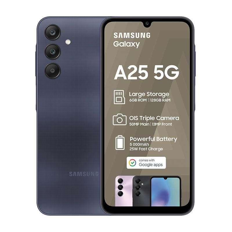 Samsung Galaxy A25 5G Dual Sim 128GB - Black