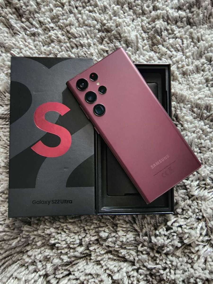 Samsung Galaxy S22 Ultra 256GB Dual Sim Burgundy