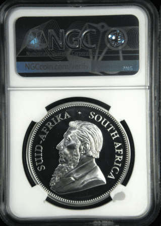 *EXTREMELY RARE* 2017 Silver Proof Krugerrand NGC PF70 ULTRA CAMEO - Perfect 50th Anniversary