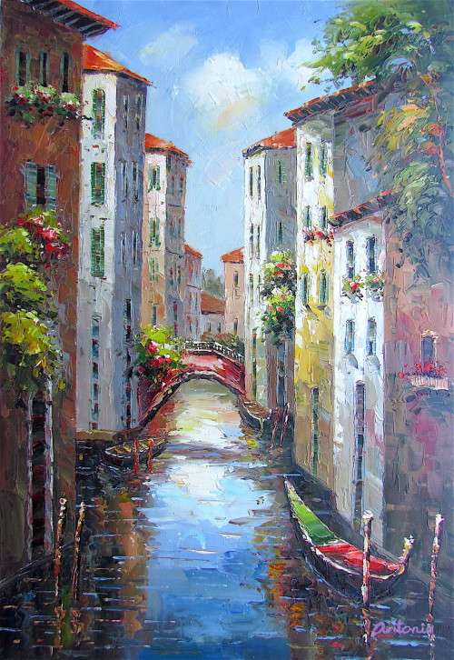 VENICE CANALS - ARTIST ANTONIO