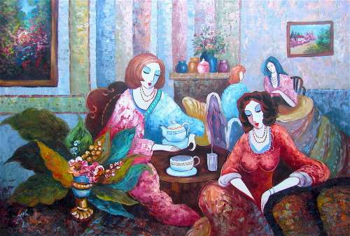 LADIES FOR TEA - UNSIGNED