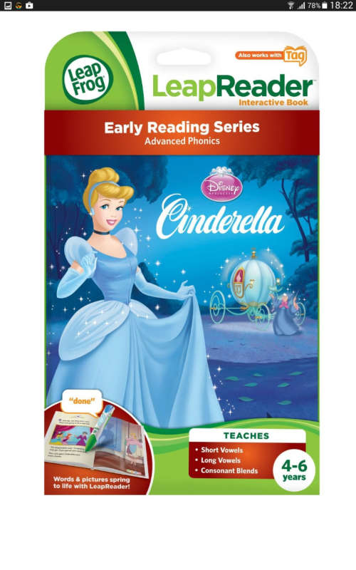 Leapfrog - Tag & leapreader Cinderella Reader