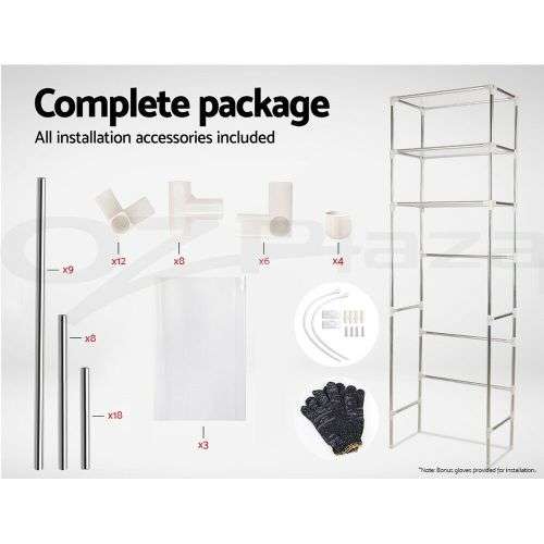 3 Tiers Bathroom Storage Rack Over Toilet