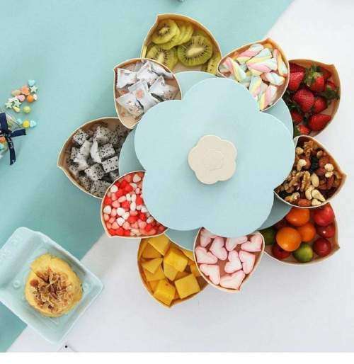 Pattern Rotating Candy Box