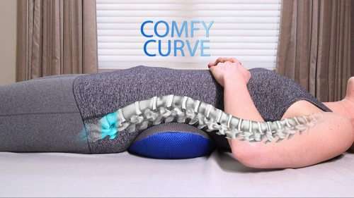 Comfy Curve - Ergonomic Back and Lumbar Support Pillow