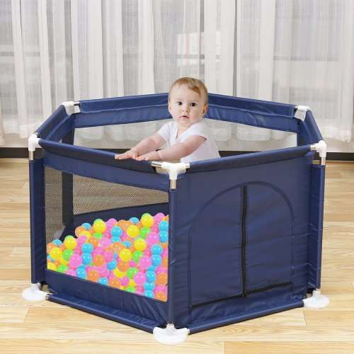Baby Indoor/Outdoor Portable Play Yard Fence