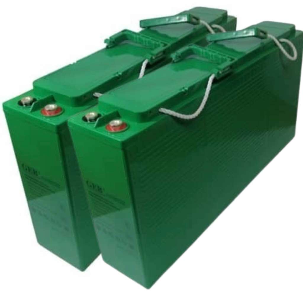 2 x Deep Cycle 12V 200AH Gel Slimline Battery - GEB(2PCS - 24V)