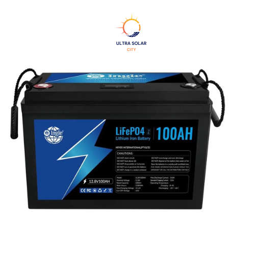 12.8V 100AH LiFeP04 Lithium Iron Battery - INGLE