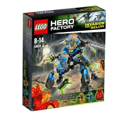 LEGO Hero Factory Surge And Rocka Combat Machine