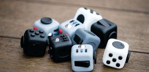 Stress Cube  (Aqua - Berry - Fresh Available)