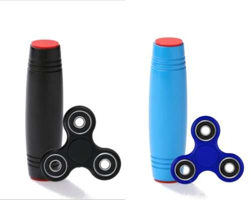 Mokuru Desk Toy + Fidget Spinner Combo