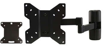 ELLIES DOUBLE ARM FLAT SCREEN WALL MOUNT. FITS 19"-37" LCD/LED PANELS. MAX WEIGHT 35KGS!!!!!!