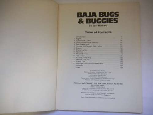 BAJA BUGS & BUGGIES - circa 1982