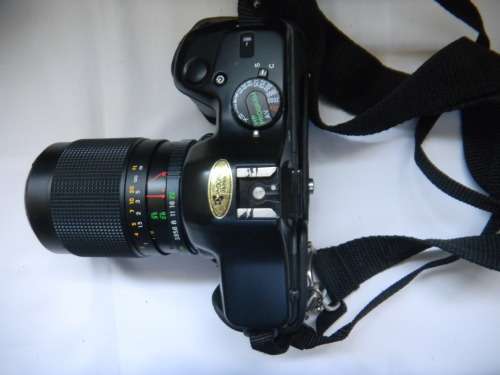 VINTAGE YASHICA 109 Multi-Program 35mm SLR Camera and Acessories