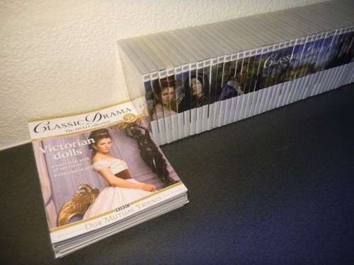 SET OF BBC "CLASSIC DRAMA" PRODUCTIONS "THE DVD COLLECTION" on 60 DVD's