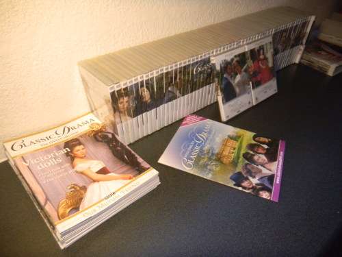 SET OF BBC "CLASSIC DRAMA" PRODUCTIONS "THE DVD COLLECTION" on 60 DVD's